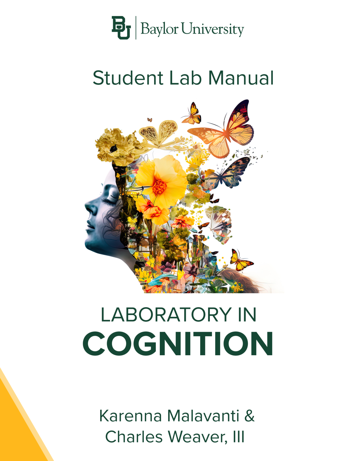 Cover image for Laboratory in Cognition Student Manual