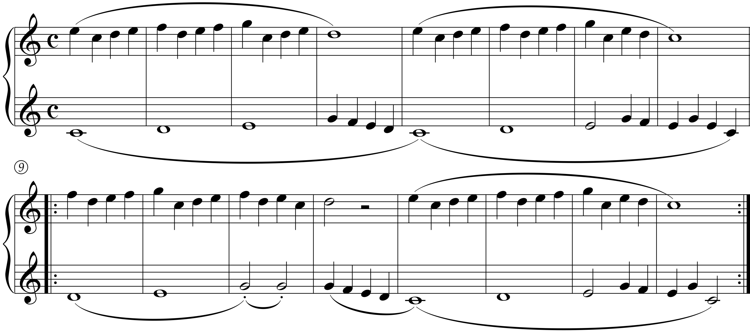 Score for Etude in C Major, Op. 101, No. 23 by Ferdinand Beyer