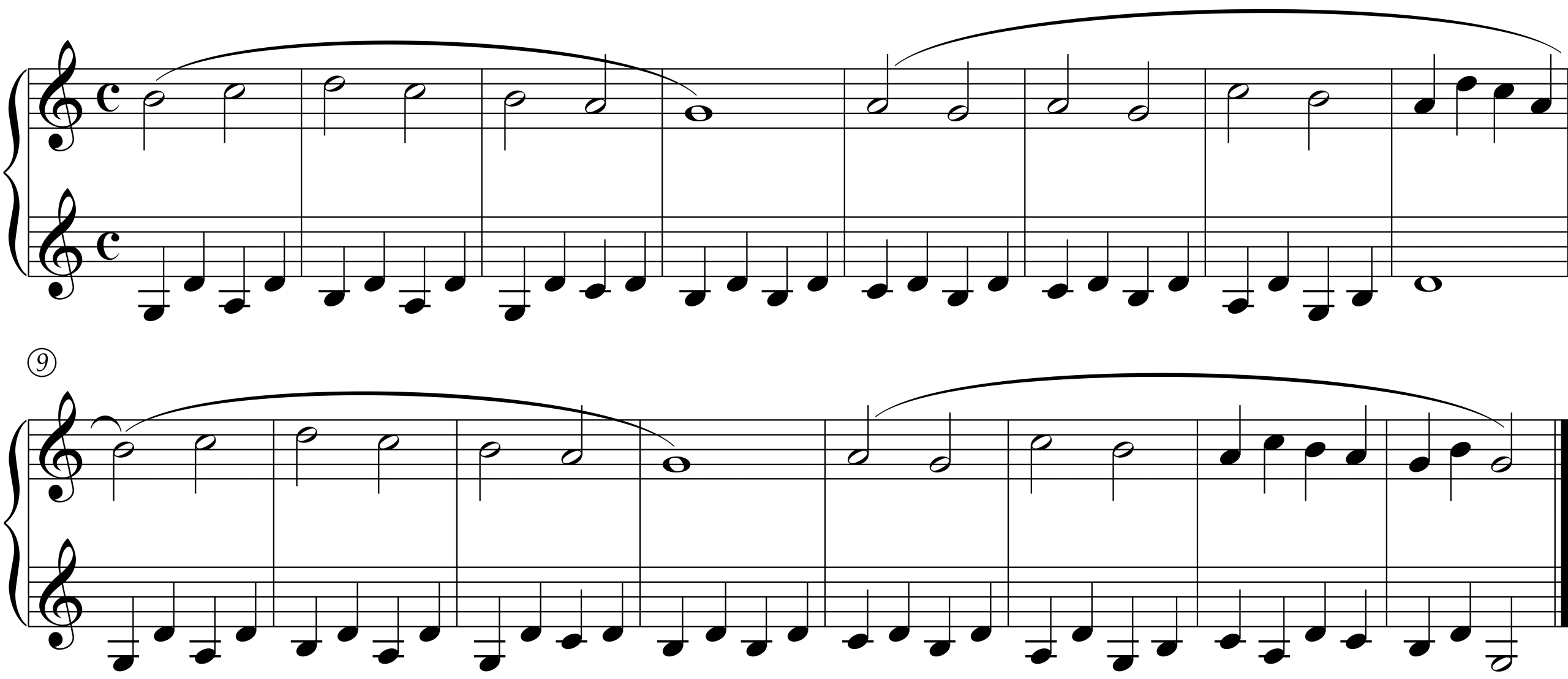 Score for Etude in G Major, Op. 101, No. 39 by Ferdinand Beyer