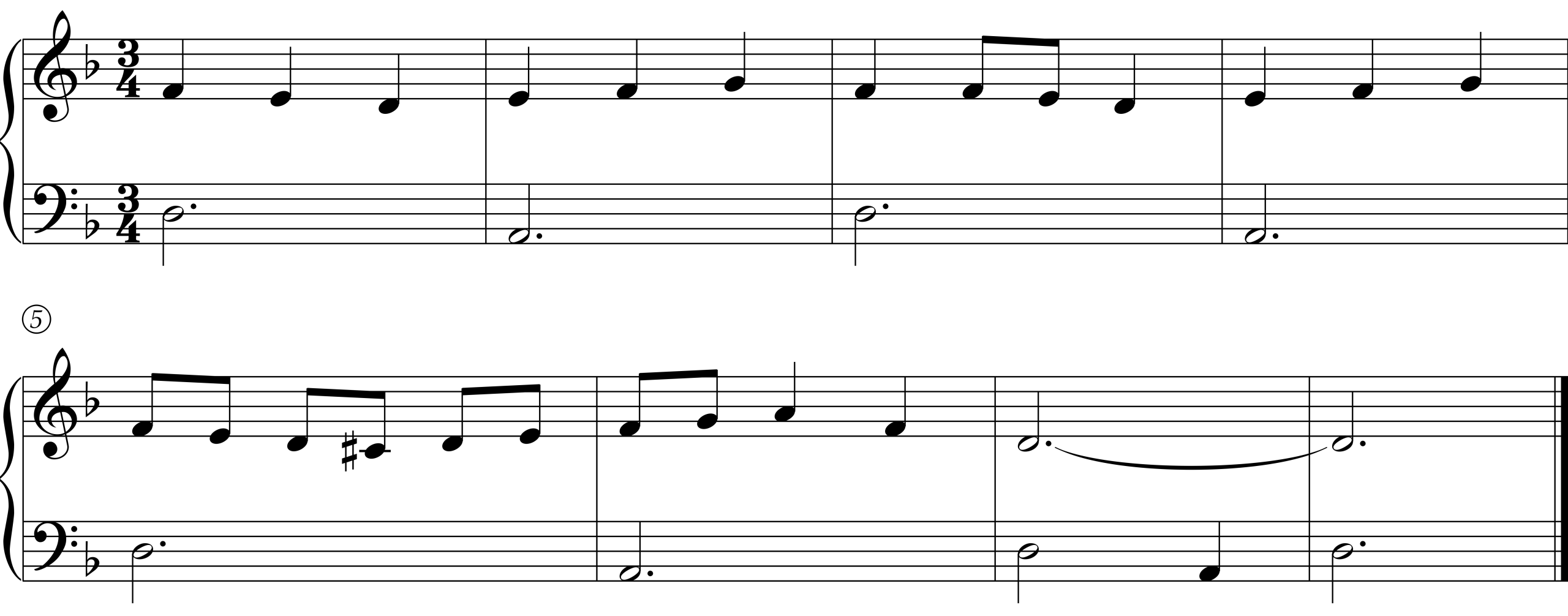 Sight-reading example 57.1