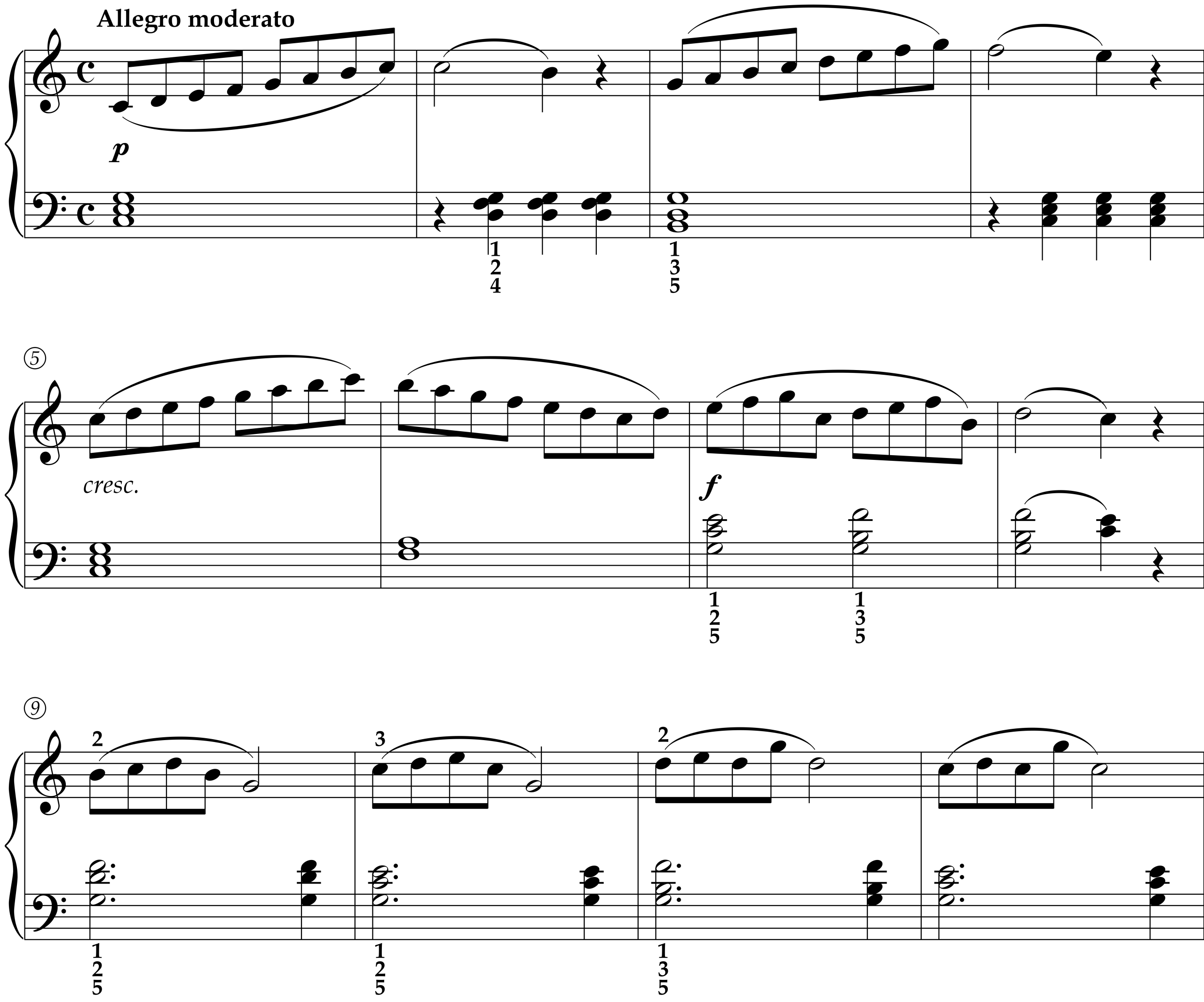 Streabbog Etude in C, Op. 63, No. 1